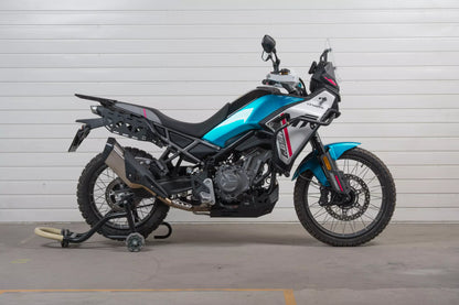 Yakk EXP Gepäckträgerplatte | hinten | für Softgepäck| ohne Soziusgriff | schwarz | passend für CFMOTO MT 450 - Modelle (2024-2026)