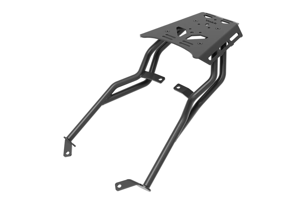 Plaque de porte-bagages Yakk EXP | arrière | pour bagages souples | sans poignée passager | noir | compatible avec les modèles KTM 390 Adventure (2025-2026)