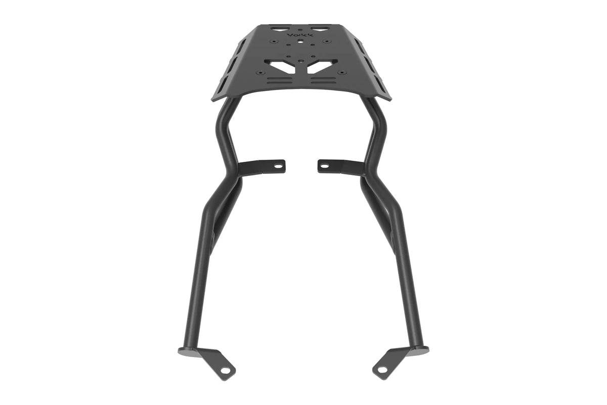 Plaque de porte-bagages Yakk EXP | arrière | pour bagages souples | sans poignée passager | noir | compatible avec les modèles KTM 390 Adventure (2025-2026)