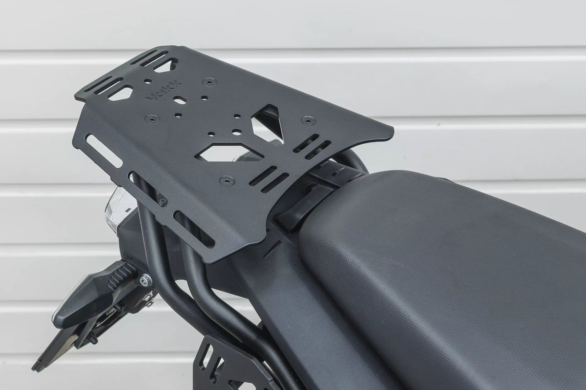 Plaque de porte-bagages Yakk EXP | arrière | pour bagages souples | sans poignée passager | noir | compatible avec les modèles KTM 390 Adventure (2025-2026)