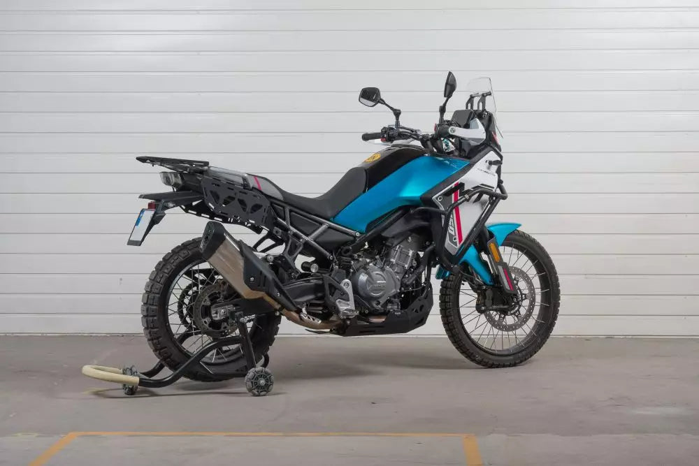 Yakk EXP Gepäckträgerplatte | schwarz | passend für CFMOTO MT 450 - Modelle (2024-2026)