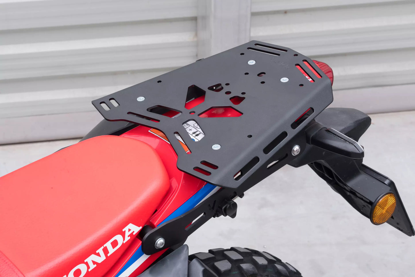 Yakk EXP Gepäckträgerplatte | schwarz | passend für Honda CRF 300 L - Modelle (2021-2026)