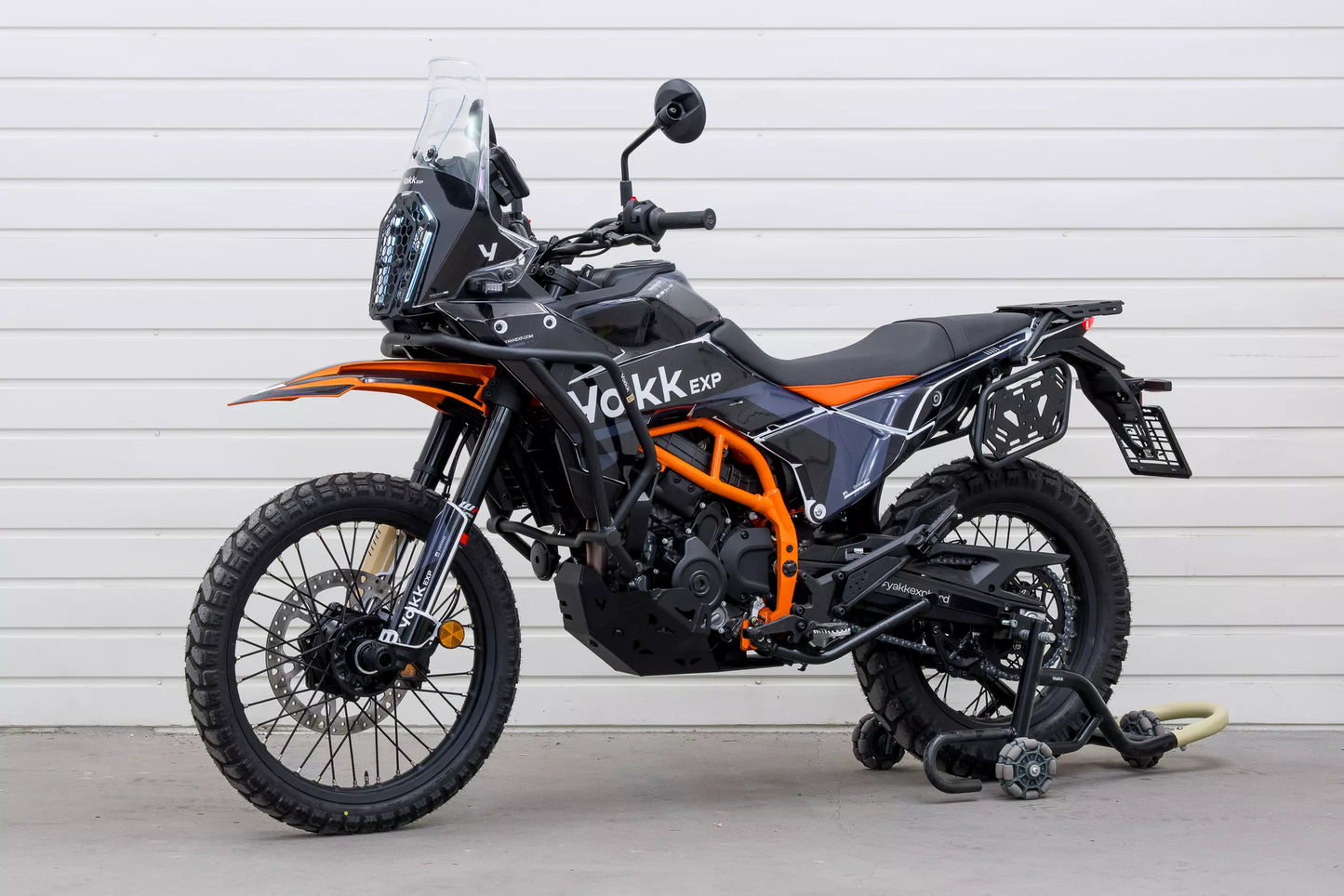 Yakk EXP Gepäckträgerplatte | hinten | für Softgepäck | ohne Soziusgriff | schwarz | passend für KTM 390 Adventure - Modelle (2025-2026)