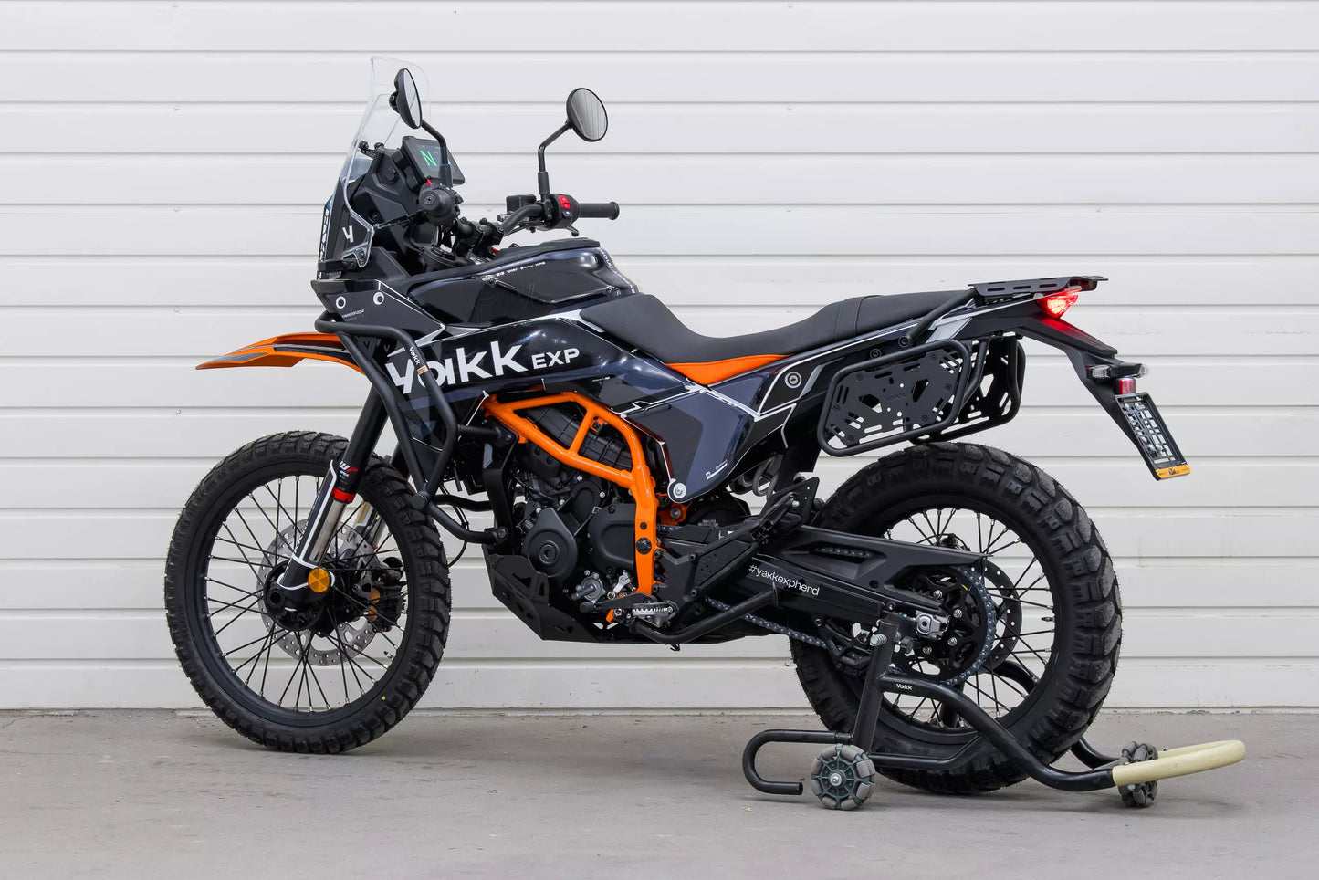 Yakk EXP Gepäckträgerplatte | hinten | für Softgepäck | ohne Soziusgriff | schwarz | passend für KTM 390 Adventure - Modelle (2025-2026)