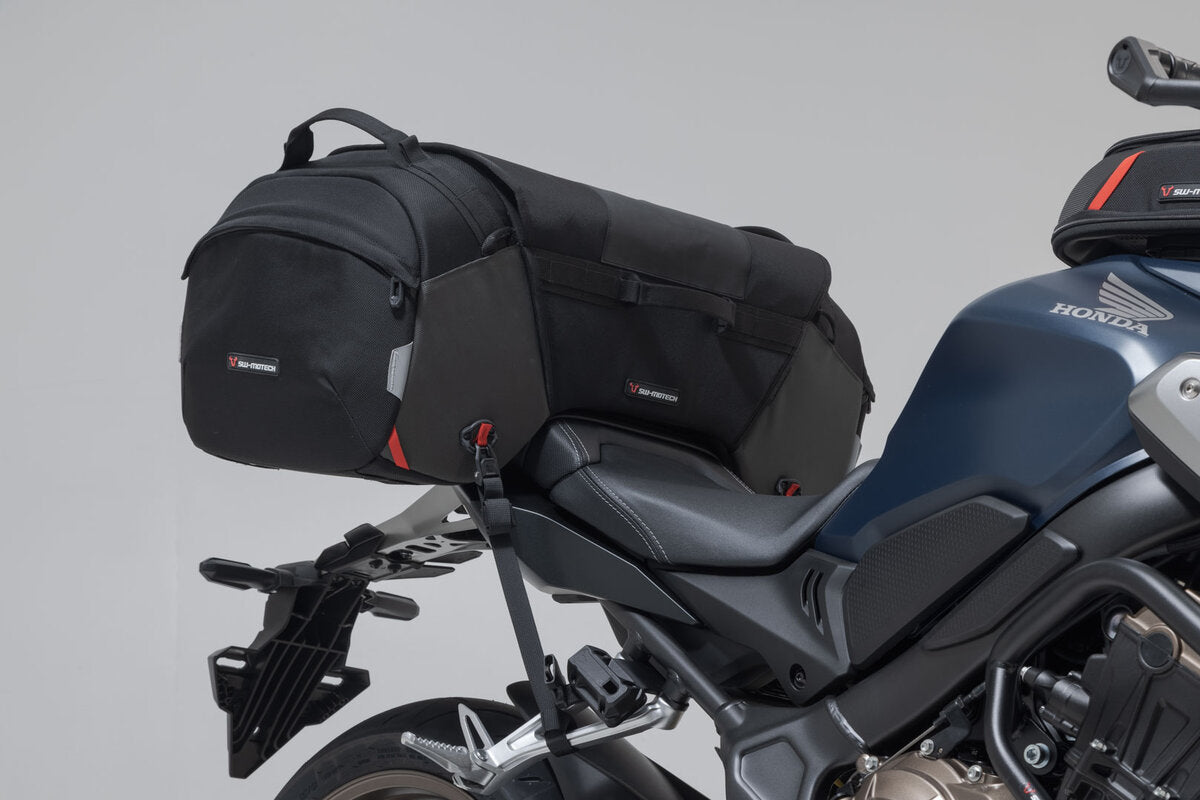 SW-Motech PRO Travelbag Hecktasche | 1680D Ballistic Nylon. Schwarz/Anthrazit. 65 l.