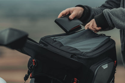 SW-Motech PRO Rearbag Hecktasche | 1680D Ballistic Nylon. Schwarz/Anthrazit. 22-34 l.