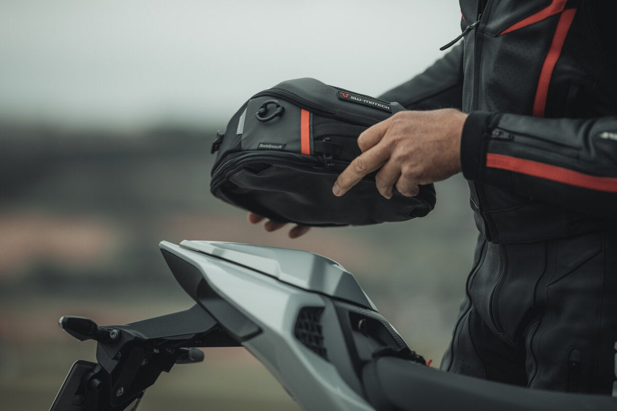 SW-Motech PRO Roadpack Hecktasche | 1680D Ballistic Nylon. Schwarz/Anthrazit. 8-14 l.