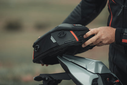 SW-Motech PRO Roadpack Hecktasche | 1680D Ballistic Nylon. Schwarz/Anthrazit. 8-14 l.