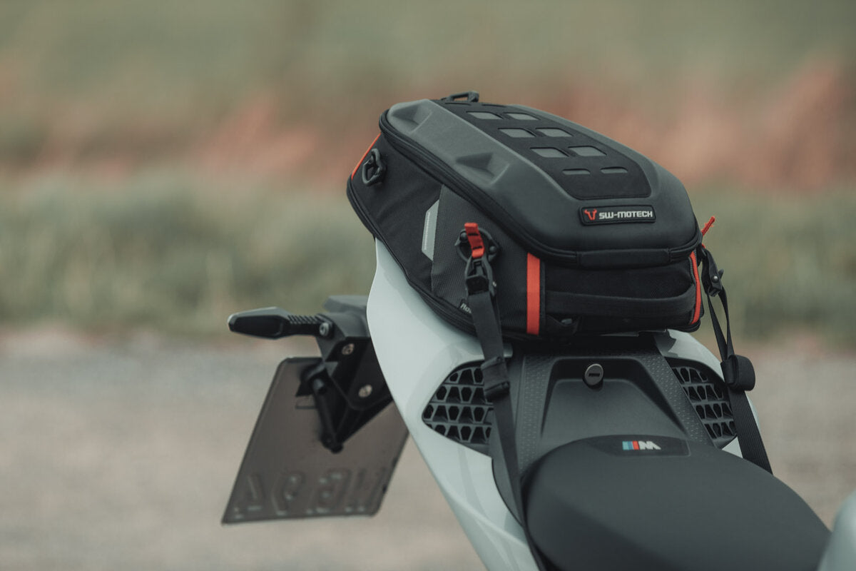 SW-Motech PRO Roadpack Hecktasche | 1680D Ballistic Nylon. Schwarz/Anthrazit. 8-14 l.
