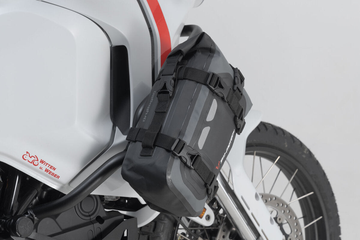 SW-Motech Drybag 80 Hecktasche | 8 l. Grau/Schwarz. Wasserdicht.