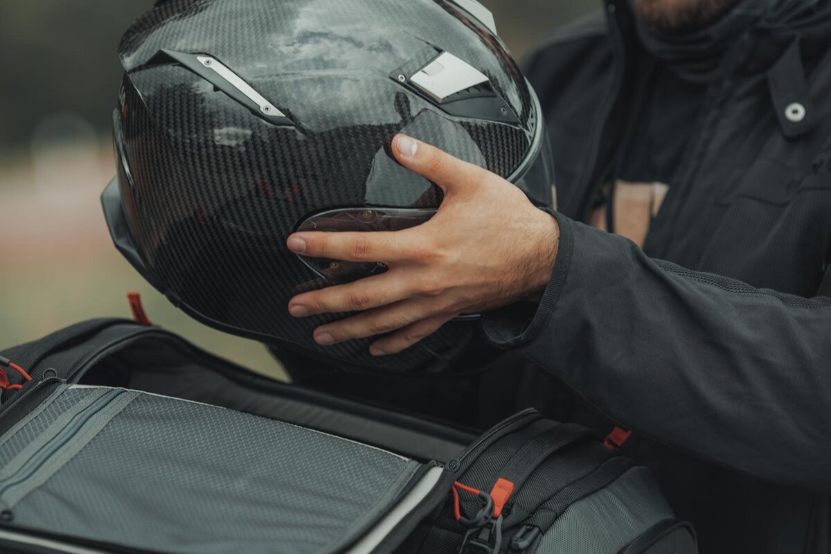SW-Motech PRO Rackpack Hecktasche | 1680D Ballistic Nylon. Schwarz/Anthrazit. 32-42 l.
