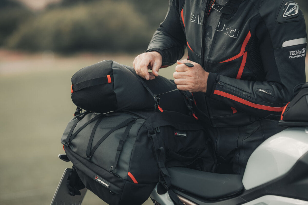 SW-Motech PRO Tentbag Hecktasche | 1680D Ballistic Nylon. Schwarz/Anthrazit. 18 l.