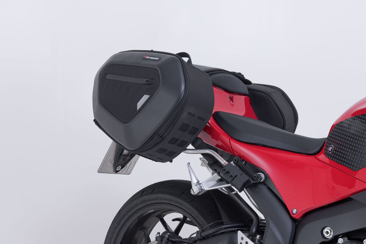 SW-Motech PRO BLAZE H Satteltaschen-Set | Schwarz. CB500F/CB650F/CBR500R/CBR600RR/CBR650F.