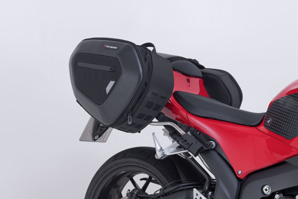 SW-Motech PRO BLAZE H Satteltaschen-Set | Schwarz. CB500F/CB650F/CBR500R/CBR600RR/CBR650F.