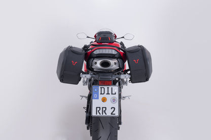SW-Motech PRO BLAZE H Satteltaschen-Set | Schwarz. CB500F/CB650F/CBR500R/CBR600RR/CBR650F.