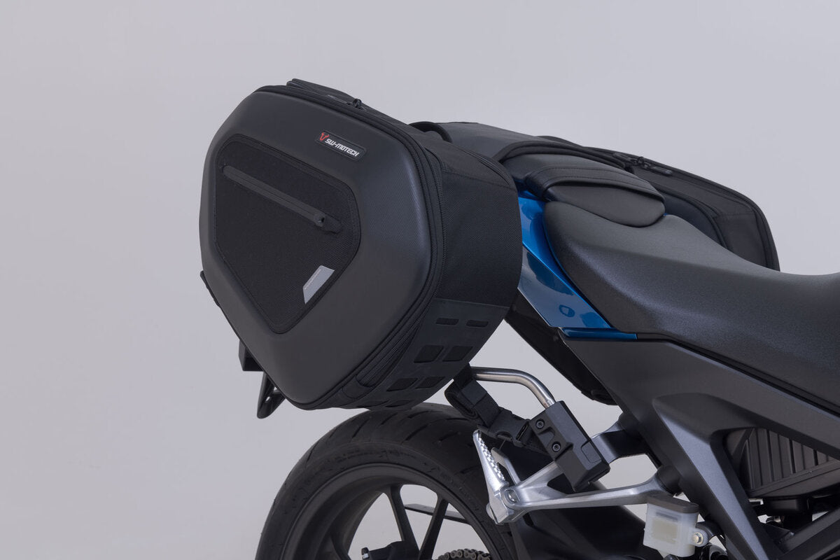 SW-Motech PRO BLAZE H Satteltaschen-Set | Schwarz. Honda CB125R (17-).