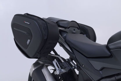 SW-Motech PRO BLAZE H Satteltaschen-Set | Schwarz. Honda CBR300R, CBR500R/ CB500F (16-).