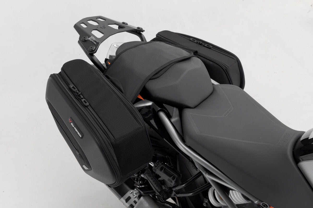 SW-Motech PRO BLAZE H Satteltaschen-Set | Schwarz. KTM 125 / 390 Duke (17-23).