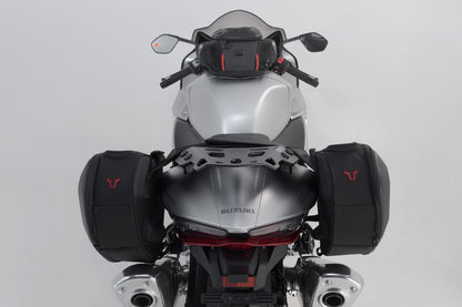 SW-Motech PRO BLAZE H Satteltaschen-Set | Schwarz. Suzuki GSX1300R Hayabusa (08-).