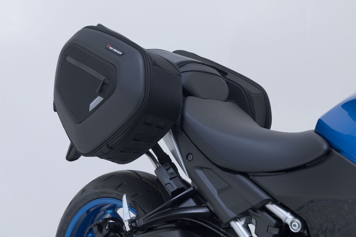 SW-Motech PRO BLAZE H Satteltaschen-Set | Schwarz. Suzuki GSX-S1000/F (15-), GSX-S950 (21-).