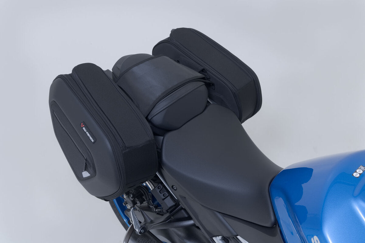 SW-Motech PRO BLAZE H Satteltaschen-Set | Schwarz. Suzuki GSX-S1000/F (15-), GSX-S950 (21-).