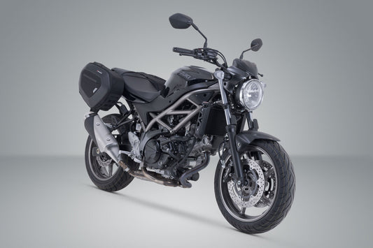 SW-Motech PRO BLAZE H Satteltaschen-Set | Schwarz. Suzuki SV650 ABS (15-), SV650 X (18-).