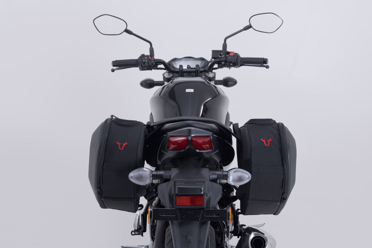 SW-Motech PRO BLAZE H Satteltaschen-Set | Schwarz. Suzuki SV650 ABS (15-), SV650 X (18-).