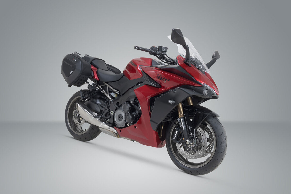SW-Motech PRO BLAZE H Satteltaschen-Set | Schwarz. Suzuki GSX-S 1000 GT (21-).