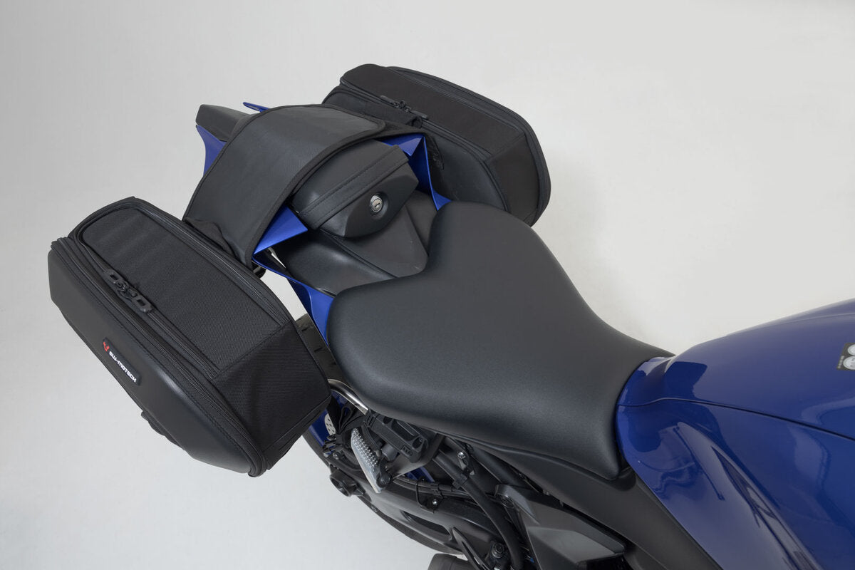 SW-Motech PRO BLAZE H Satteltaschen-Set | Schwarz. Yamaha YZF-R7 (21-).