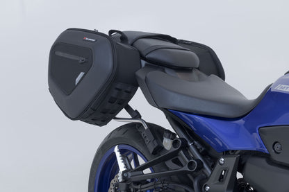 SW-Motech PRO BLAZE Satteltaschen-Set | Schwarz. Yamaha MT-07/ Moto Cage / Tracer.