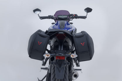 SW-Motech PRO BLAZE Satteltaschen-Set | Schwarz. Yamaha MT-07/ Moto Cage / Tracer.