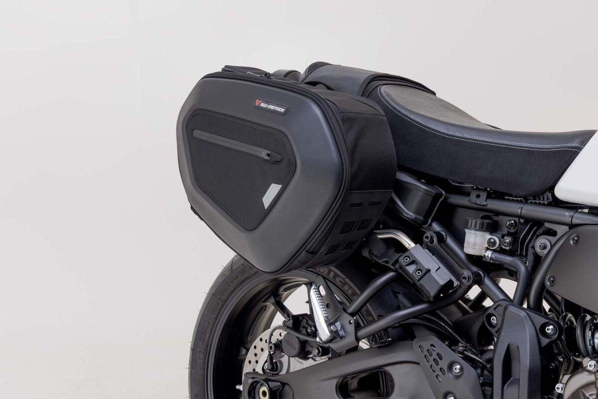 SW-Motech PRO BLAZE H Satteltaschen-Set | Schwarz. Yamaha XSR700 (15-), XSR700 XT (19-).