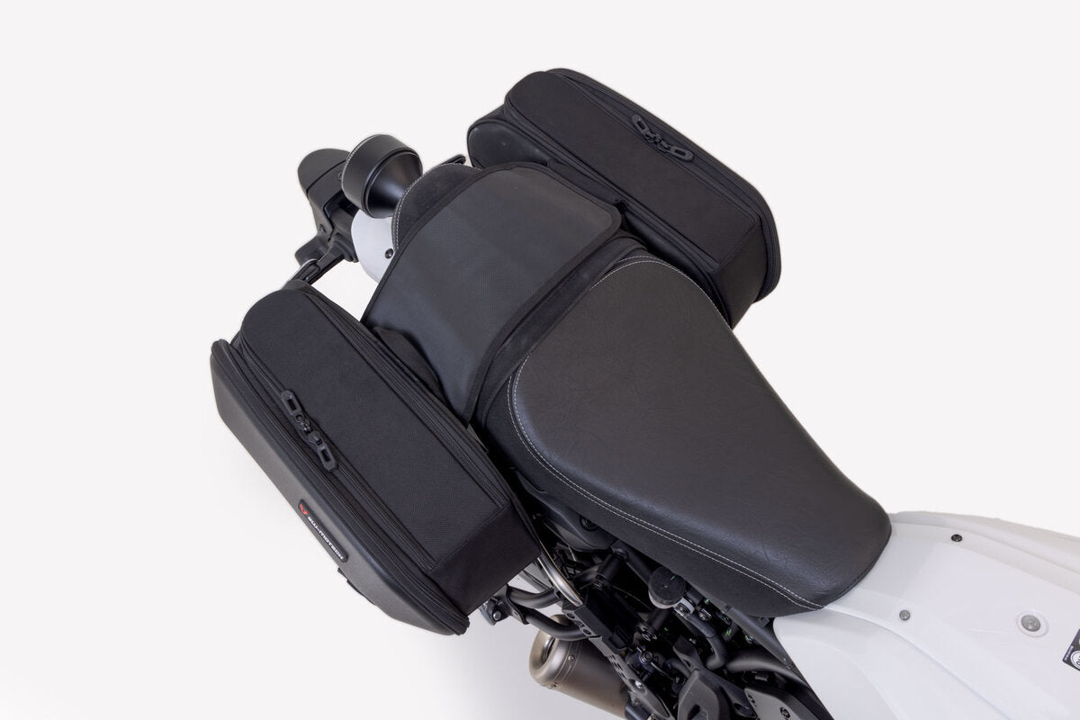 SW-Motech PRO BLAZE H Satteltaschen-Set | Schwarz. Yamaha XSR700 (15-), XSR700 XT (19-).