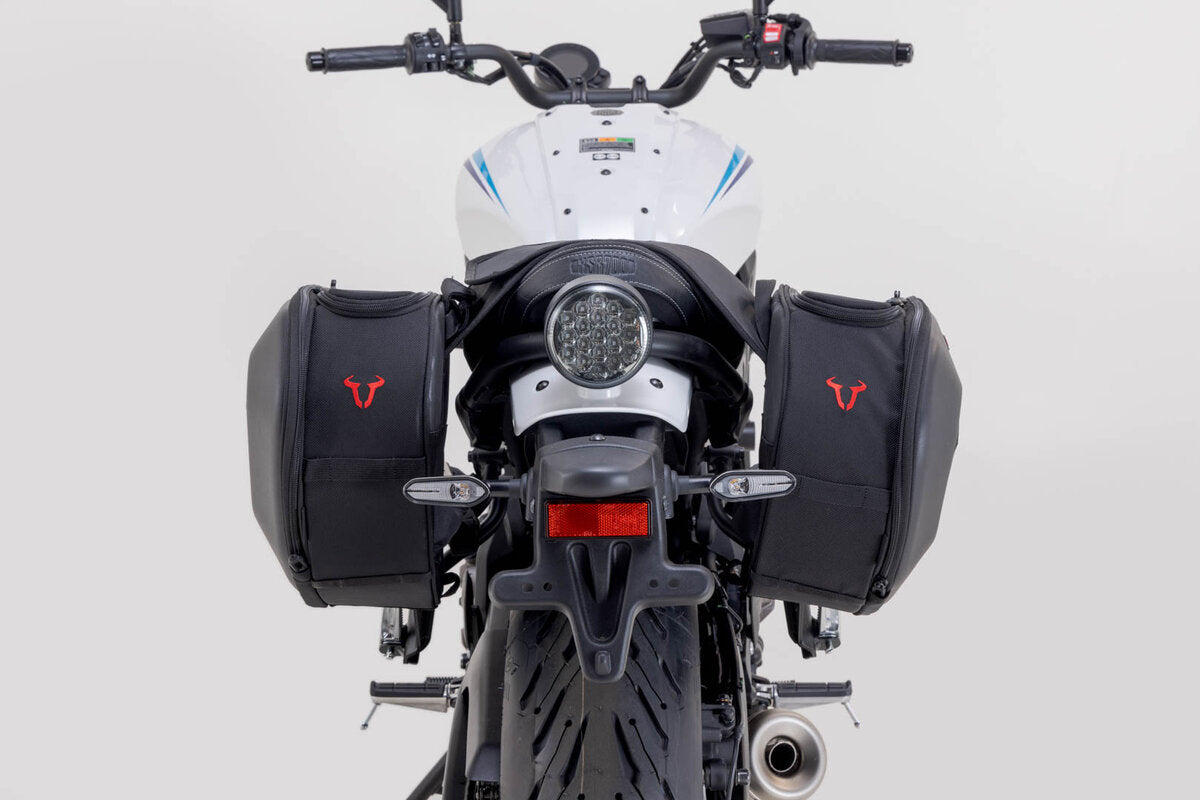 SW-Motech PRO BLAZE H Satteltaschen-Set | Schwarz. Yamaha XSR700 (15-), XSR700 XT (19-).