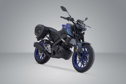 SW-Motech PRO BLAZE H Satteltaschen-Set | Schwarz. Yamaha MT-125 (19-).