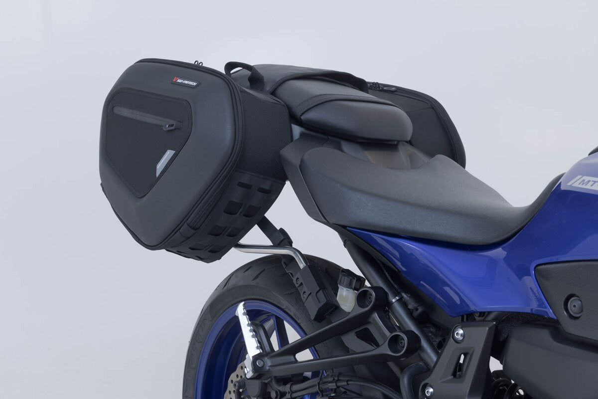 SW-Motech PRO BLAZE H Satteltaschen-Set | Schwarz. Yamaha MT-07 (20-24).