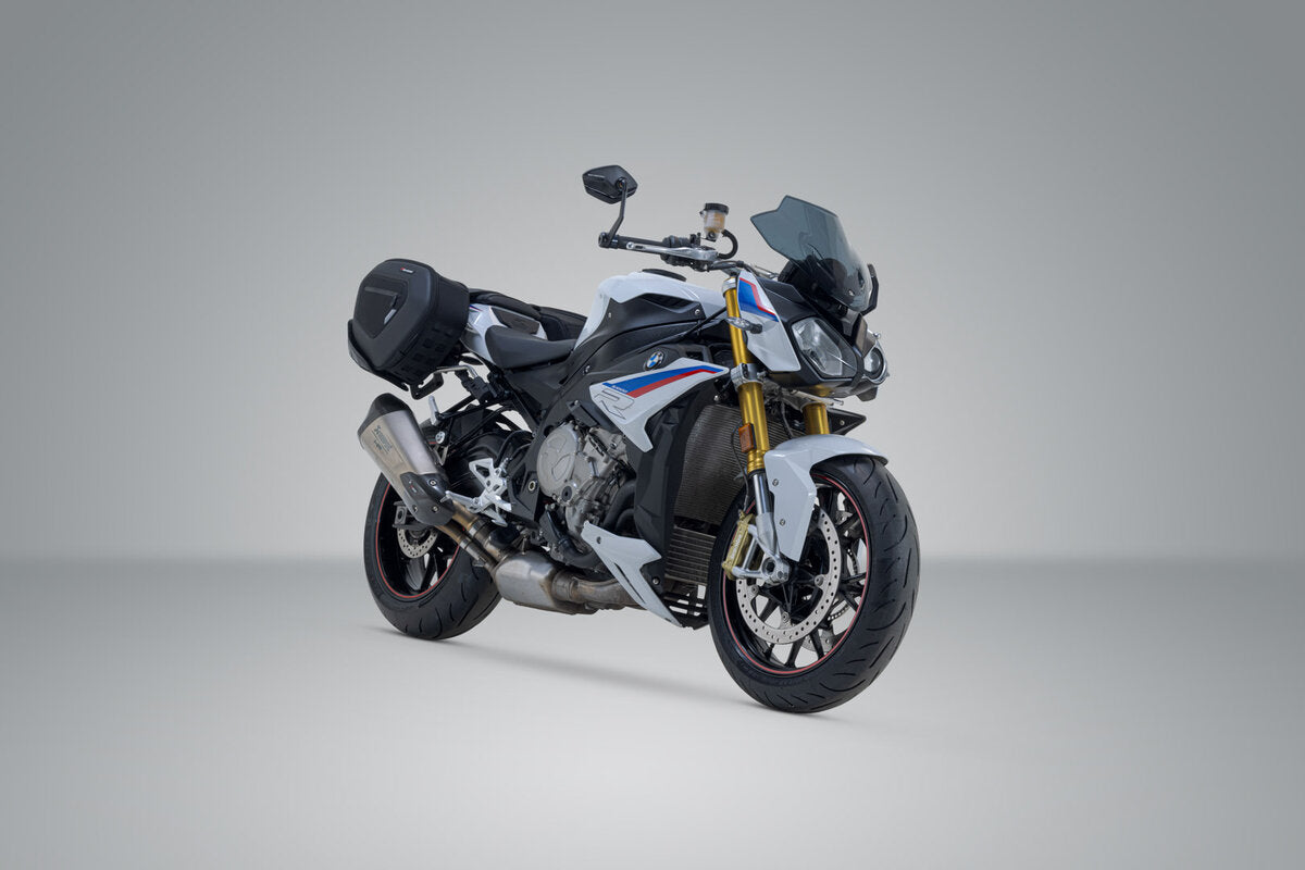 SW-Motech PRO BLAZE H Satteltaschen-Set | Schwarz. BMW S1000RR (12-14) / S1000R (13-20).