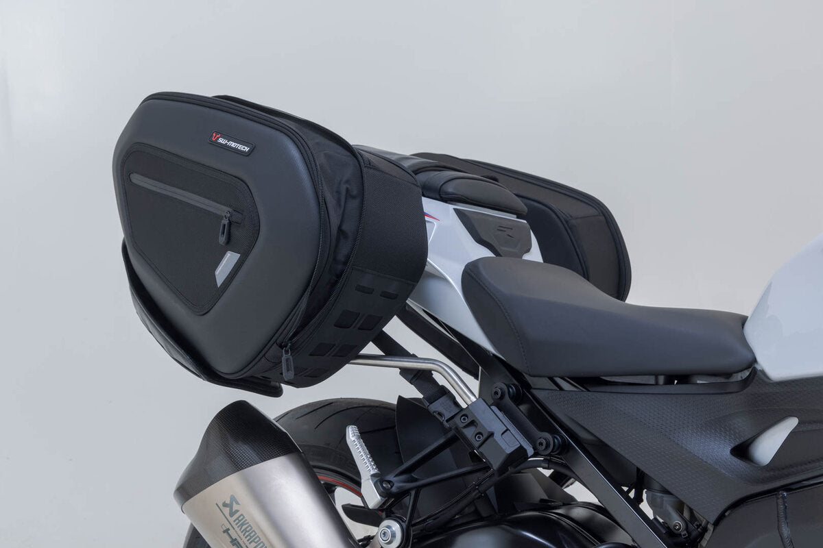 SW-Motech PRO BLAZE H Satteltaschen-Set | Schwarz. BMW S1000RR (12-14) / S1000R (13-20).