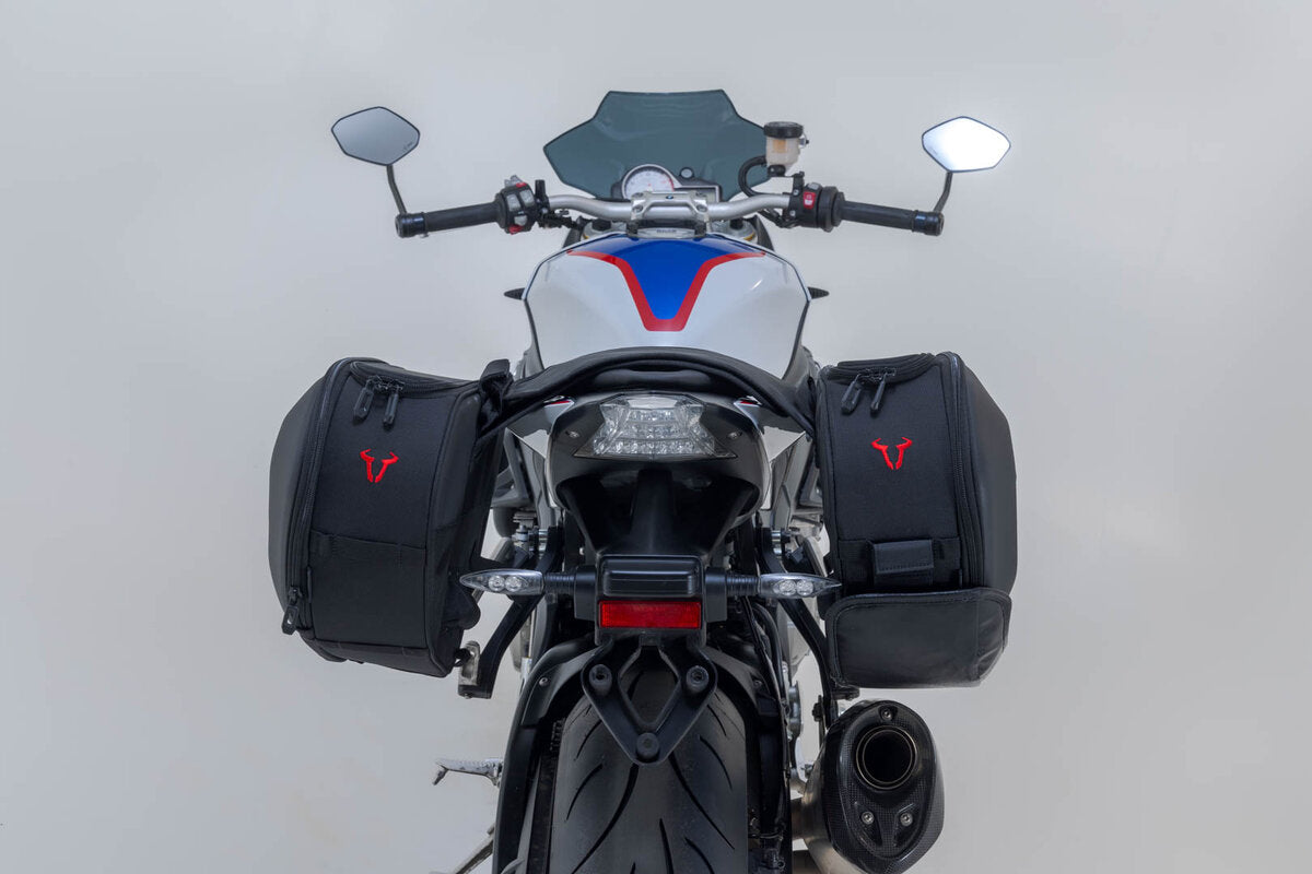 SW-Motech PRO BLAZE H Satteltaschen-Set | Schwarz. BMW S1000RR (12-14) / S1000R (13-20).