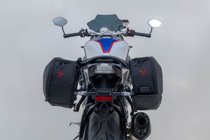 SW-Motech PRO BLAZE H Satteltaschen-Set | Schwarz. BMW S1000RR (12-14) / S1000R (13-20).