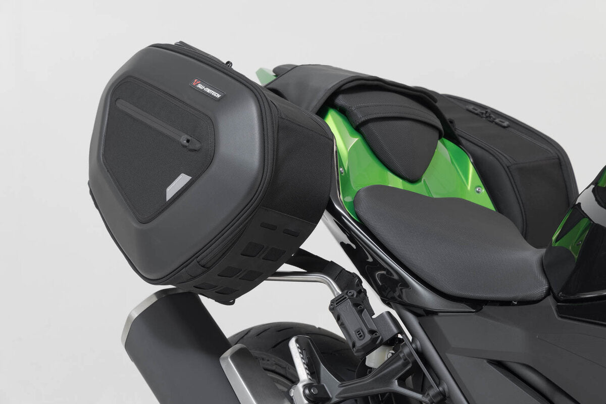SW-Motech PRO BLAZE H Satteltaschen-Set | Schwarz. Kawasaki Ninja/ Z 400 (18-).