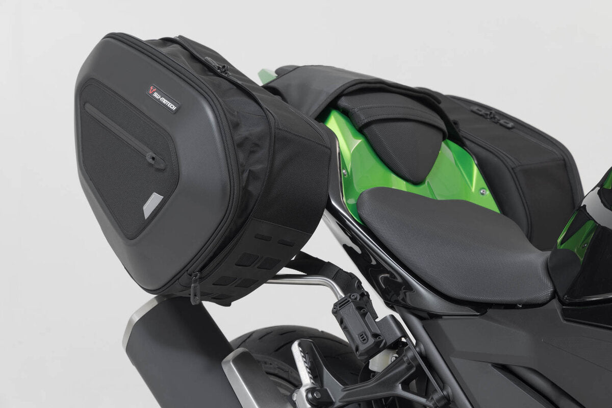 SW-Motech PRO BLAZE H Satteltaschen-Set | Schwarz. Kawasaki Ninja/ Z 400 (18-).