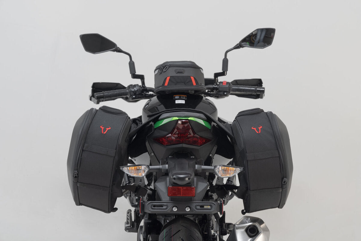 SW-Motech PRO BLAZE H Satteltaschen-Set | Schwarz. Kawasaki Ninja/ Z 400 (18-).