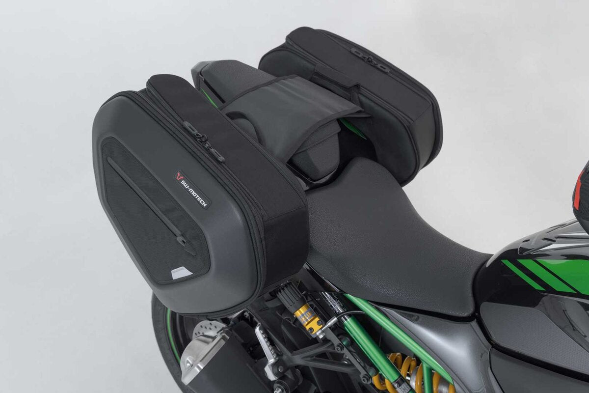 SW-Motech PRO BLAZE H Satteltaschen-Set | Schwarz. Kawasaki Z900 SE (20-).
