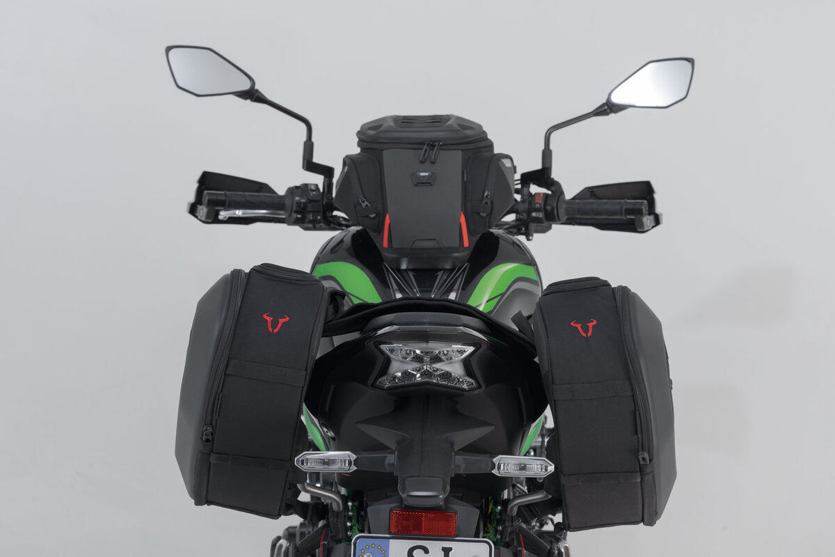 SW-Motech PRO BLAZE H Satteltaschen-Set | Schwarz. Kawasaki Z900 SE (20-).