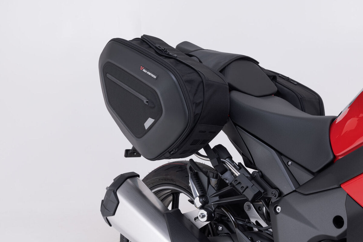 SW-Motech PRO BLAZE H Satteltaschen-Set | Schwarz. Kawasaki Z1000SX, Ninja 1000SX,1100SX/SE.