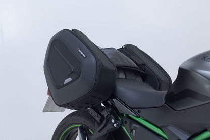 SW-Motech PRO BLAZE H Satteltaschen-Set | Schwarz. Kawasaki Z650 / Ninja 650 (16-).