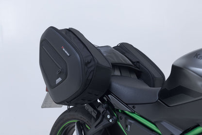 SW-Motech PRO BLAZE H Satteltaschen-Set | Schwarz. Kawasaki Z650 / Ninja 650 (16-).