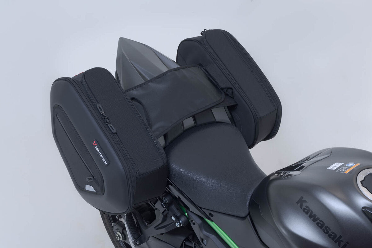 SW-Motech PRO BLAZE H Satteltaschen-Set | Schwarz. Kawasaki Z650 / Ninja 650 (16-).