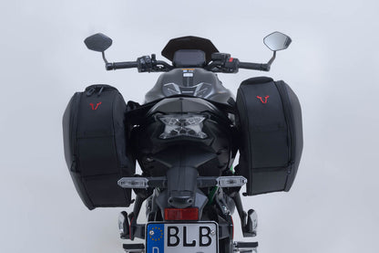 SW-Motech PRO BLAZE H Satteltaschen-Set | Schwarz. Kawasaki Z650 / Ninja 650 (16-).